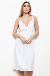 Hope Cotton Lawn Strappy Chemise Nightdress